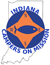 Indiana Campers on Mission logo